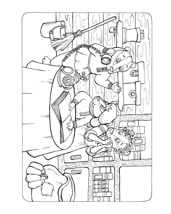 ПриклюЧТЕНИЕ барсуков: книга для семейного чтения с умными раскрасками