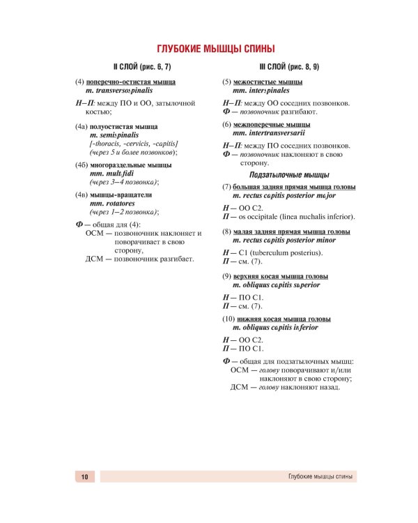 Анатомия человека: миология в схемах и таблицах: Учебное пособие