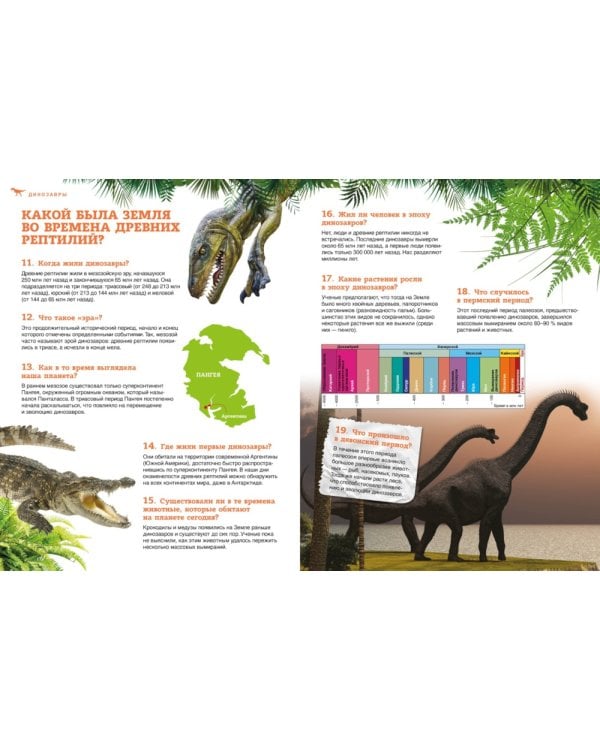 Динозавры. 200 вопросов и ответов