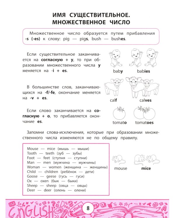 My first GrammarBook: продолжаем учить правила