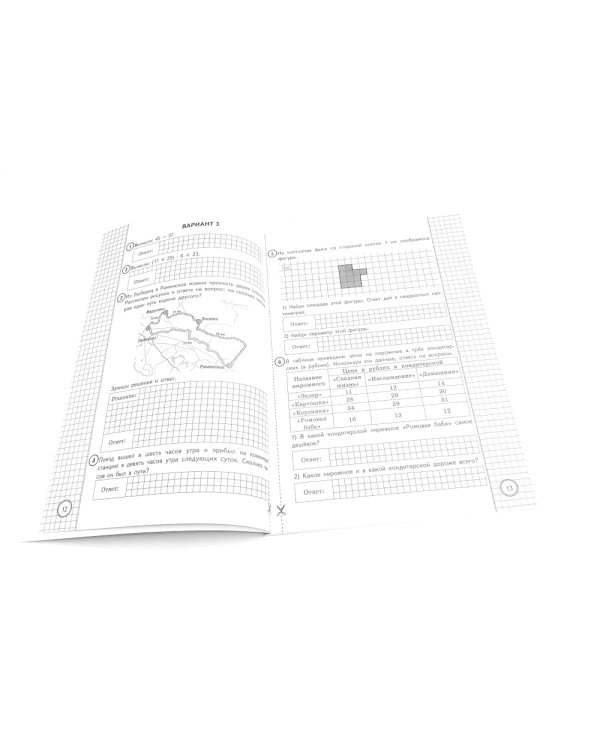 ВПР 4 кл. Русский язык, Математика. 25 вар. (комплект из 2-х книг)