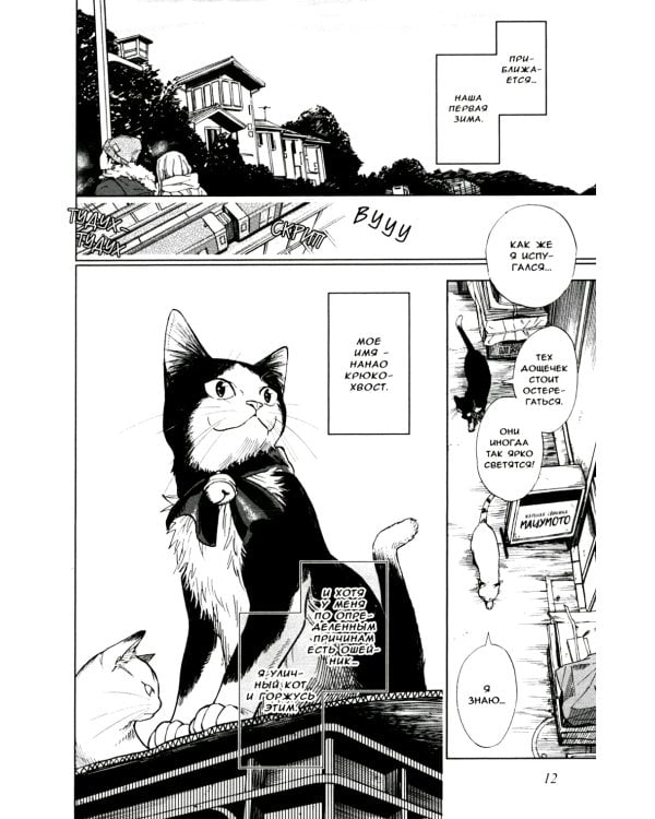 Жизнь бродячего кота. Т. 1: манга