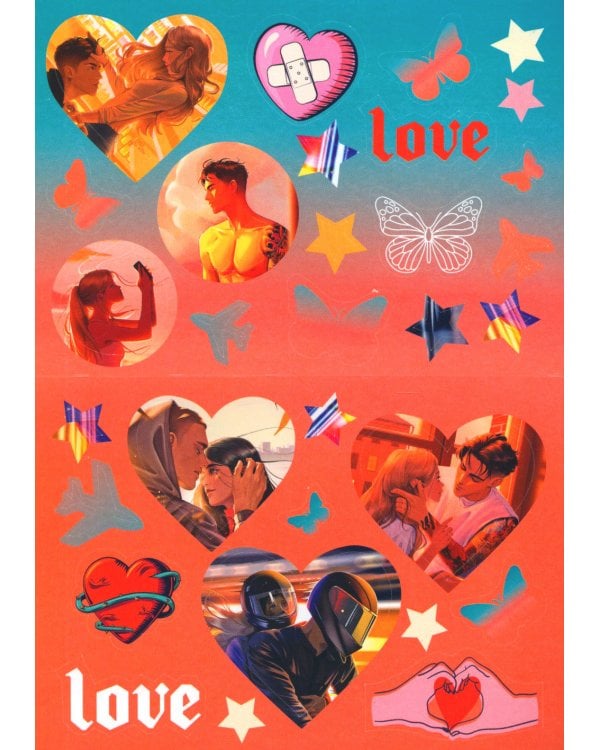 Твое сердце будет разбито; По осколкам твоего сердца + мерч-открытка (комплект из 2-х книг)