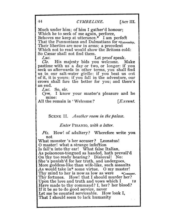 Cymbeline = Цимбелин: трагикомедия на англ.яз