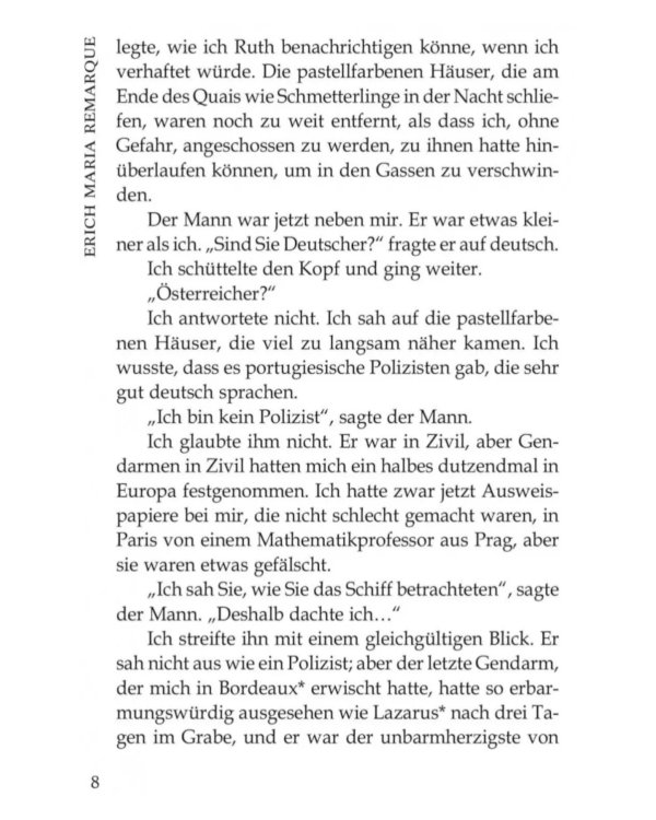 Ночь в Лиссабоне = Die nacht von Lissabon: нем.яз., неадаптир