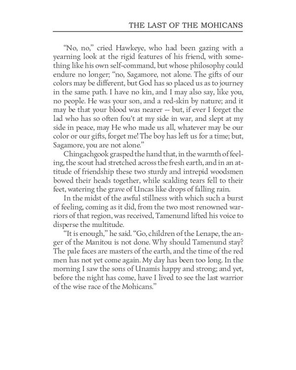 The Last of the Mohicans