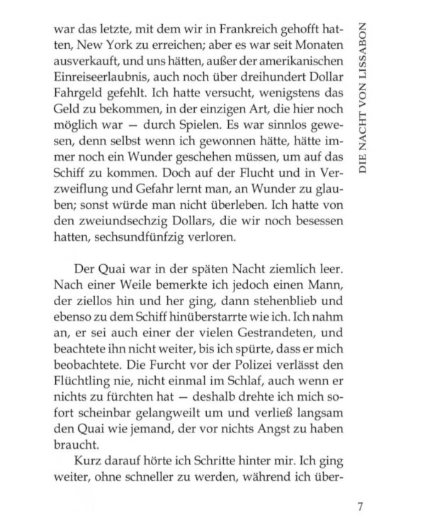 Ночь в Лиссабоне = Die nacht von Lissabon: нем.яз., неадаптир