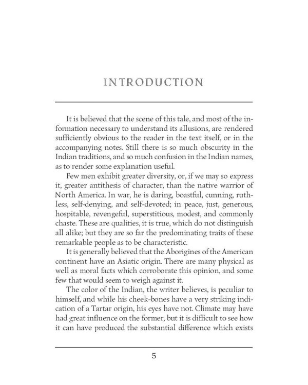 The Last of the Mohicans