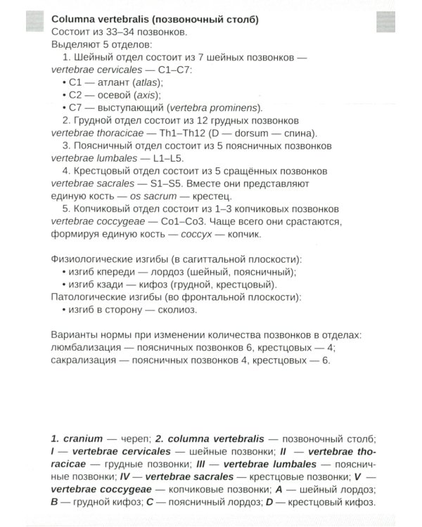 Визуальная анатомия человека. Остеология (карточки 51 шт.)