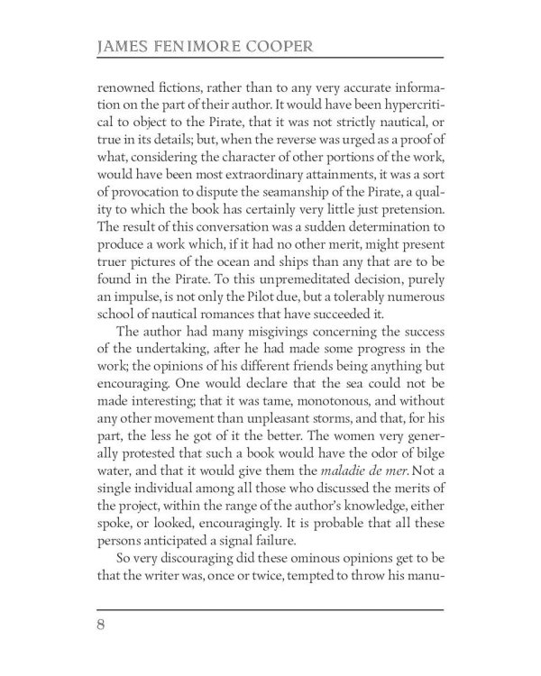 The Pilot: A Tale of the Sea = Лоцман, или Морская история: на англ.яз