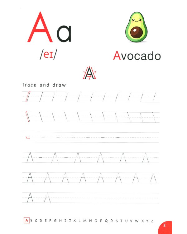 ABC: Handwriting Workbook for Kids = Прописи для детей по английскому языку