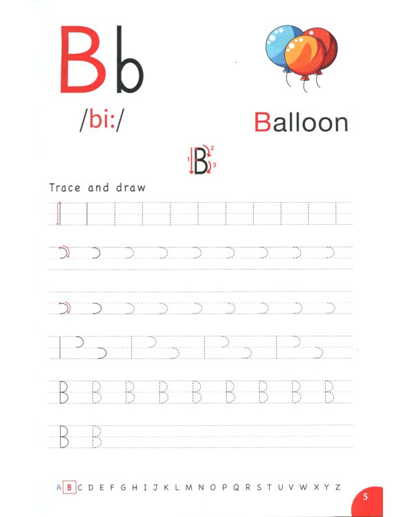 ABC: Handwriting Workbook for Kids = Прописи для детей по английскому языку
