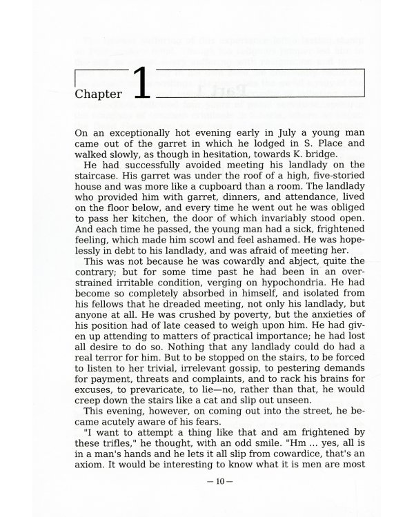 Crime and Punishment