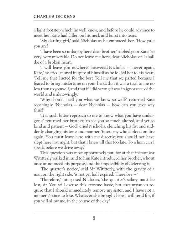The Life and Adventures of Nicholas Nickleby. Part 2. Volume 8