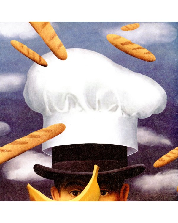 Карлик Нос в стиле Рене Магритта