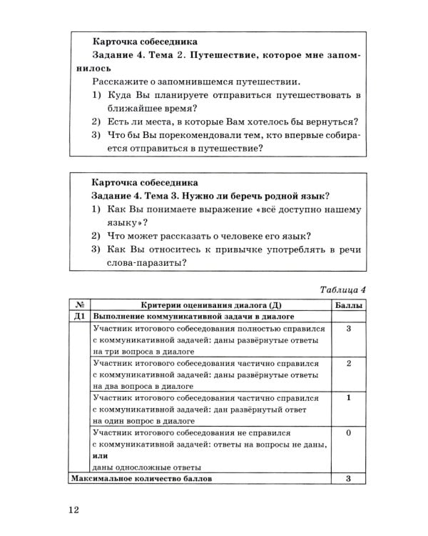 ОГЭ 2025. Русский язык. Тренажер. Итоговое собеседование для выпускников основной школы
