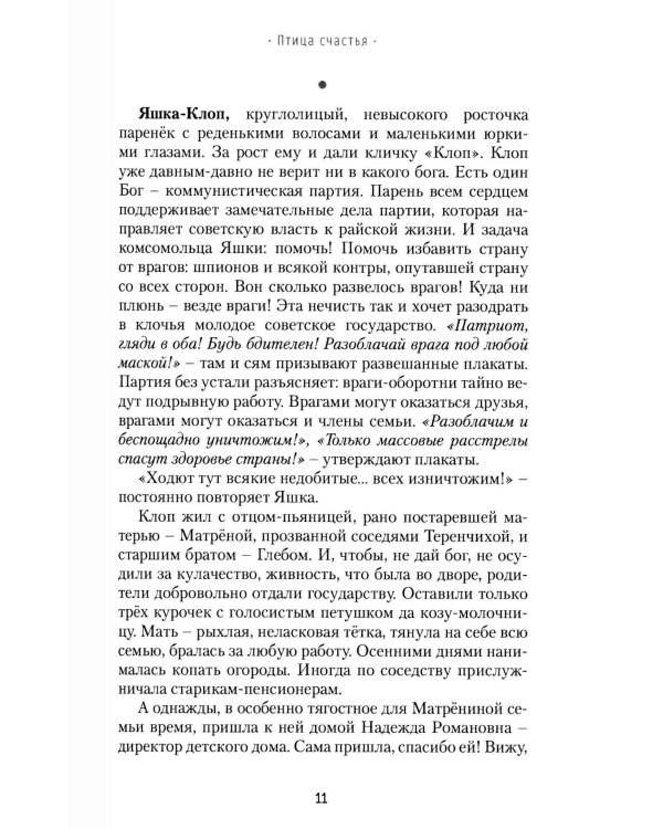 Птица счастья: роман