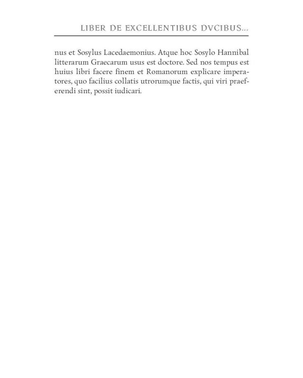 Liber De excellentibus ducibus exterarum gentium = О знаменитых иноземных полководцах: на англ.яз