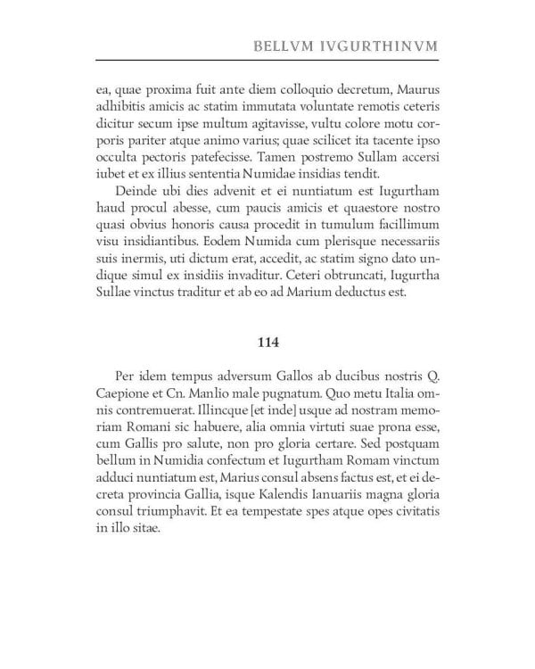 Bellum Iugurthinum = Югуртинская война: на англ.яз