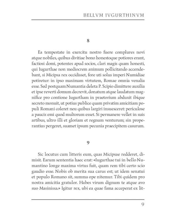 Bellum Iugurthinum = Югуртинская война: на англ.яз