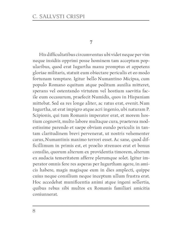 Bellum Iugurthinum = Югуртинская война: на англ.яз