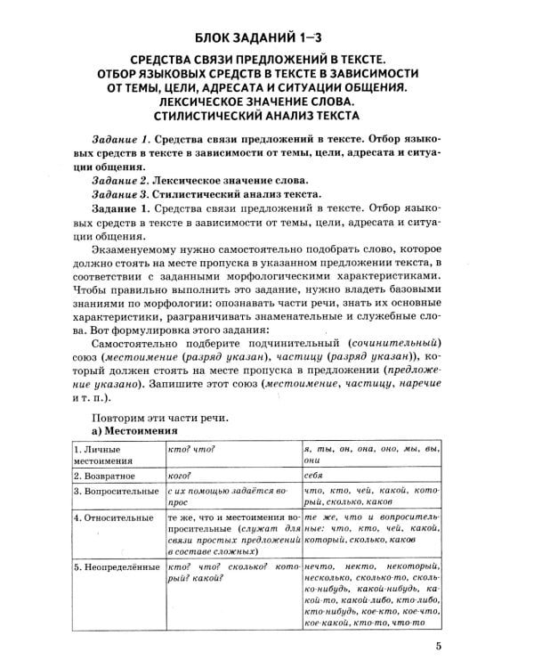 ЕГЭ 2025. Русский язык: Сборник заданий и методических рекомендаций