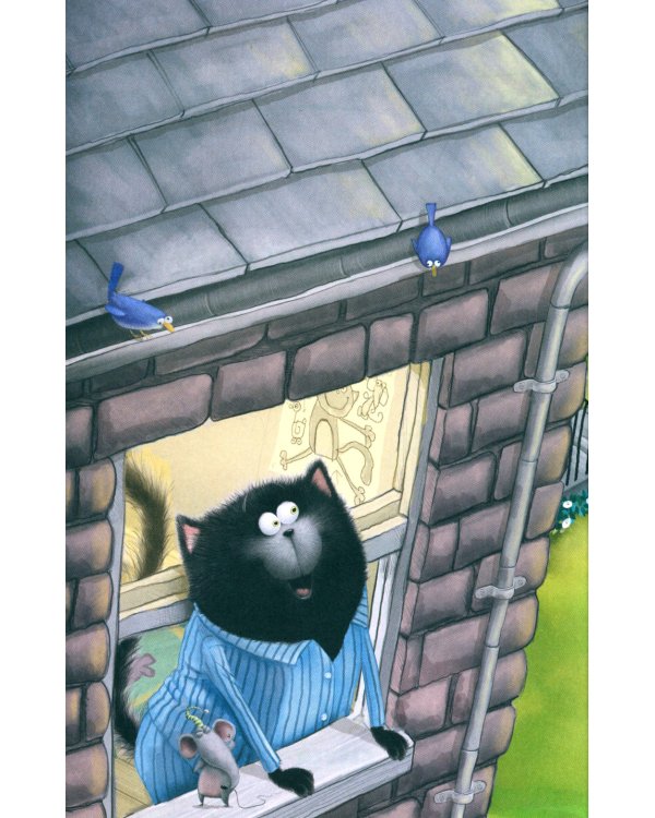 Котенок Шмяк - заботливый брат