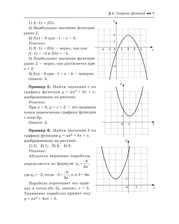 Математика.Подготовка к ОГЭ.Графики функций.Расчеты по формулам:разбор заданий с крат.ответ.:7-9 кл
