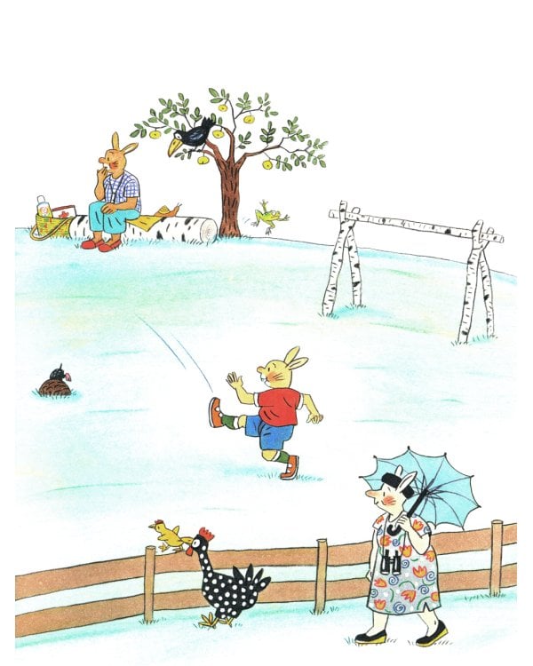 Карлхен играет в футбол