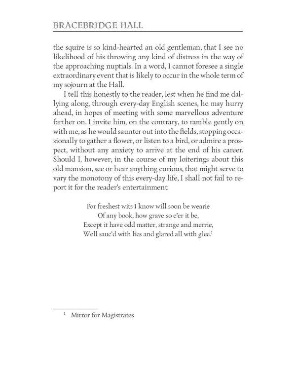 Bracebridge Hall = Брейсбридж-холл