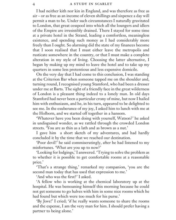 Study in Scarlet & Sign of Four