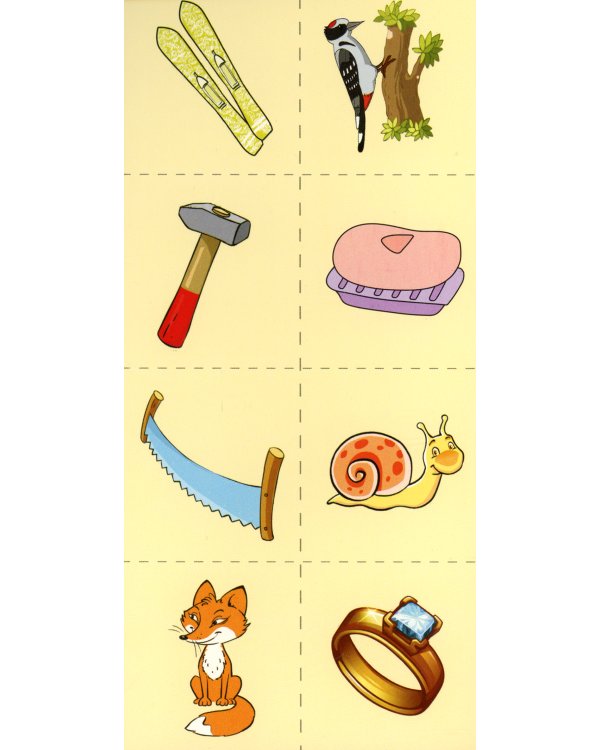 Набор речевых карточек с рисунками. Учебно-игровой комплект №6 (комплект из 6 наборов карточек)