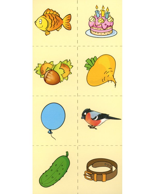 Набор речевых карточек с рисунками. Учебно-игровой комплект №6 (комплект из 6 наборов карточек)