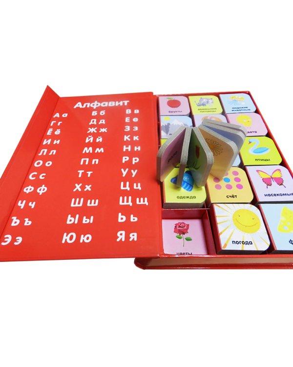 Мои первые слова. 15 книжек-кубиков. Русский язык