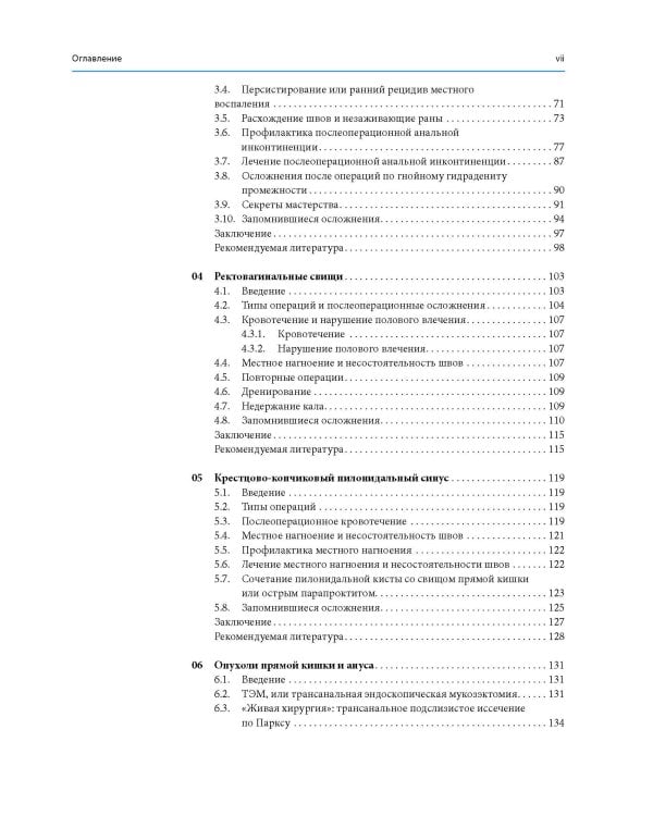 Аноректальная хирургия: профилактика и лечение осложнений