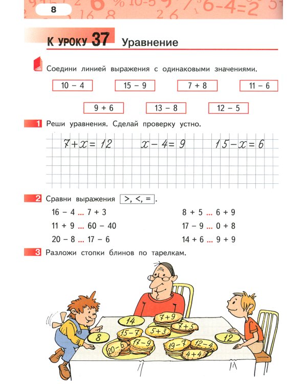 Математика. 2 кл. Рабочая тетрадь. В 4 ч. Ч. 2. 3-е изд