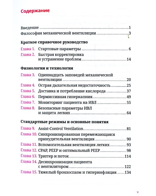 Книга о вентиляции легких