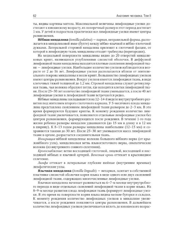 Анатомия человека: Учебник: в 2 т. Т. 2