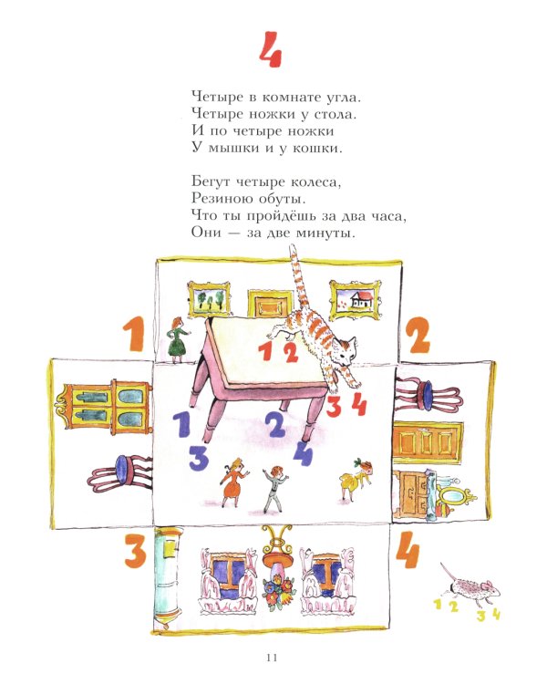 От одного до десяти. Веселый счет