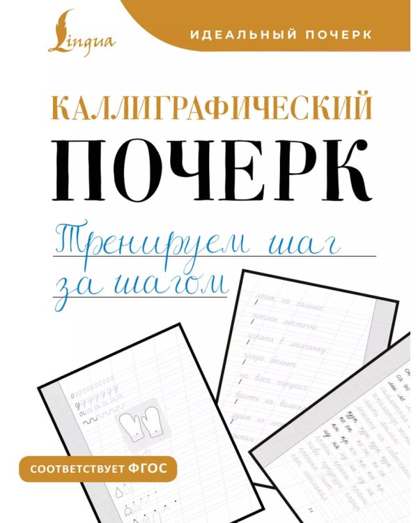 Каллиграфический почерк. Тренируем шаг за шагом = Каллиграфический почерк шаг за шагом