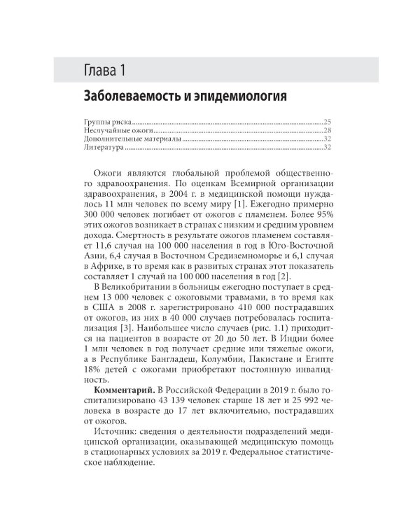 Ожоги. Диагностика и лечение. Карманный справочник