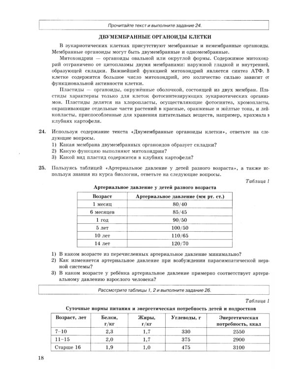 ОГЭ 2025. Биология. 32 варианта. Типовые варианты экзаменационных заданий