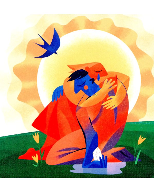 Снежная Королева в стиле Пабло Пикассо