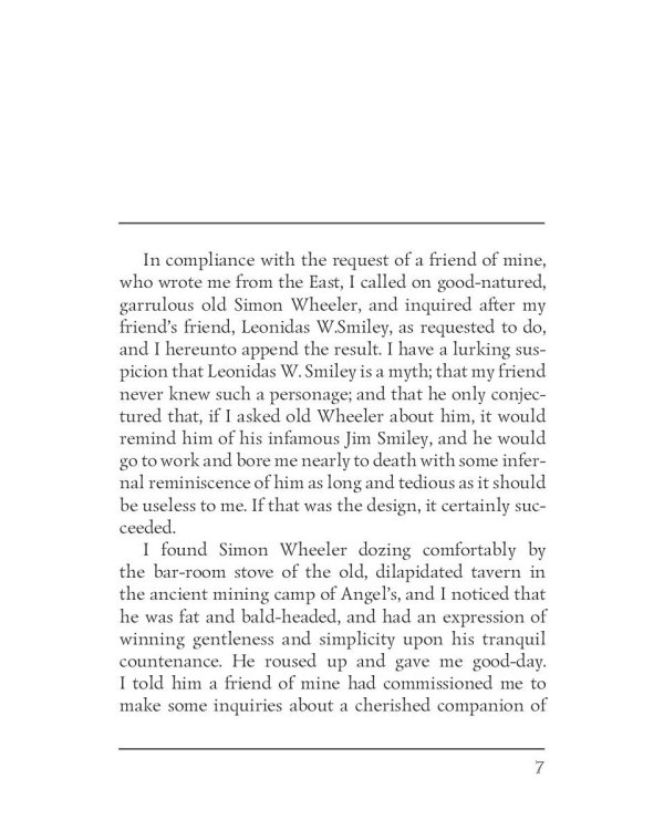 Celebrated Jumping Frog of Calaveras County