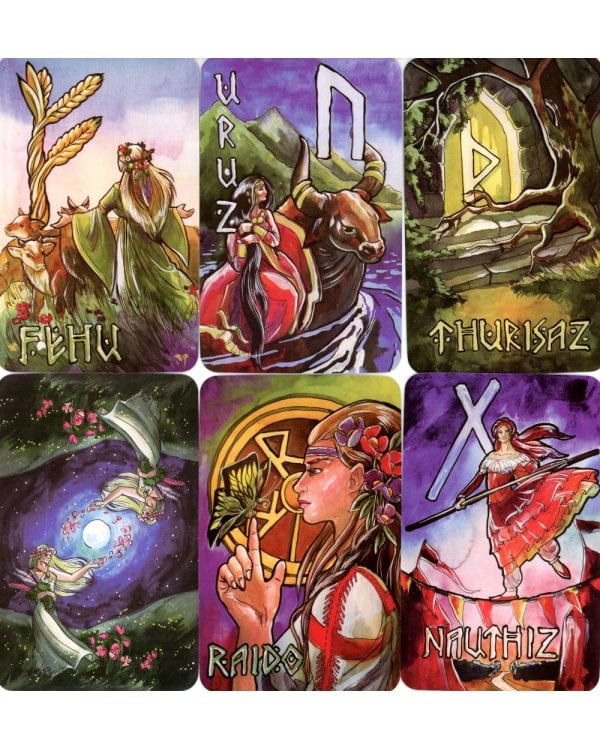 Карты-руны. Магия зеленых холмов (25 карт + инструкция)