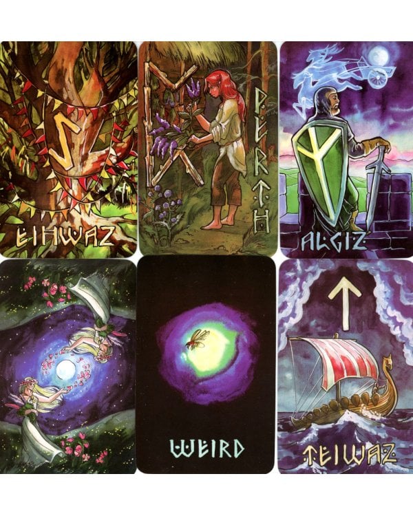 Карты-руны. Магия зеленых холмов (25 карт + инструкция)