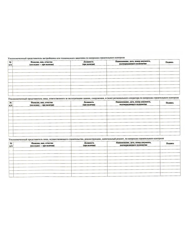 Общий журнал, в котором ведется учет выполнения работ по строительству, реконструкции, капитальному ремонту объекта капитального строительства