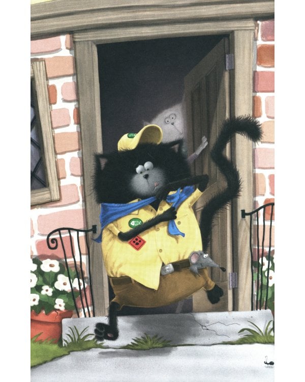 Котенок Шмяк - маленький скаут