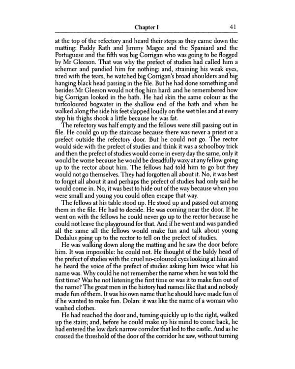 A Portrait of the Artist as a Young Man