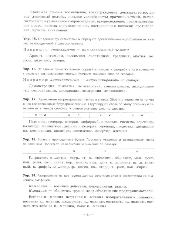 Русский язык. Практикум по орфографии и пунктуации